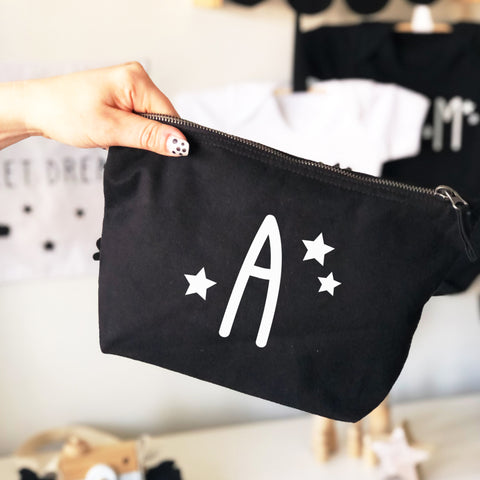 Personalised Star Initial Pouch