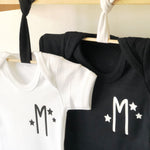 Personalised Star Initial Onesie