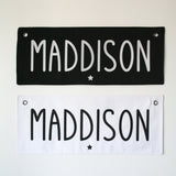 Personalised Name Eyelet Banner