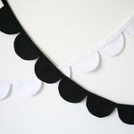 Scallop Fabric Bunting