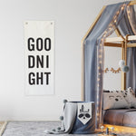 Goodnight Eyelet Banner