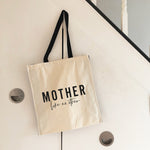 Mother Like No Other Large Canvas Tote Bag