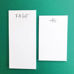 To-Do List and Notepad Set