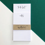 To-Do List and Notepad Set