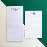 To-Do List and Notepad Set