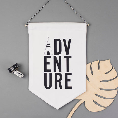 Adventure Teepee Banner