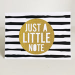 Just a Little Note Cards - Pack of 6