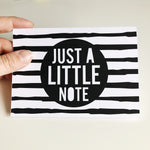 Just a Little Note Cards - Pack of 6