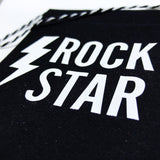 Rock Star Banner with Lightning Bolt