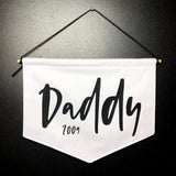 Personalised Daddy Date Banner