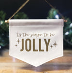 Handmade 'Tis the Season Christmas Banner