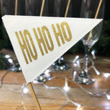 Handmade Fun Christmas Mini Waver Flags