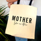 Mother Like No Other Large Canvas Tote Bag