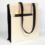 Mother Like No Other Canvas Tote Bag with Pocket